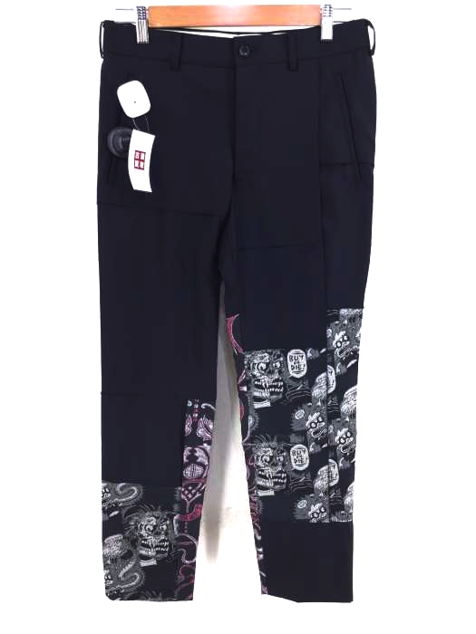COMME des GARCONS HOMME PLUS（コムデギャルソンオムプリュス） AD2019 19AW  buy or die jacquard pants メンズ パンツ
