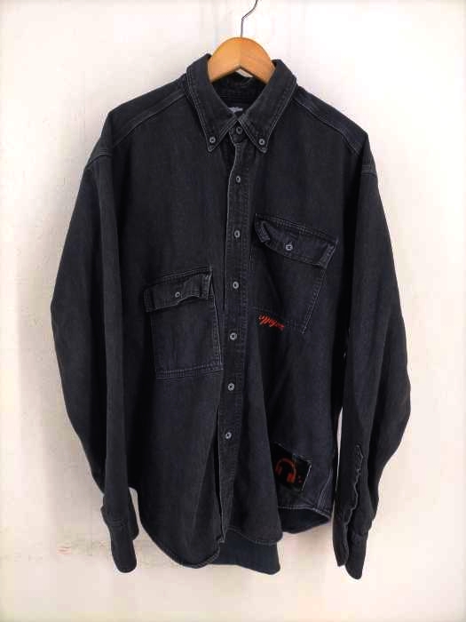 MYne（マイン） Big denim shirt ビッグデニムシャツ メンズ トップス