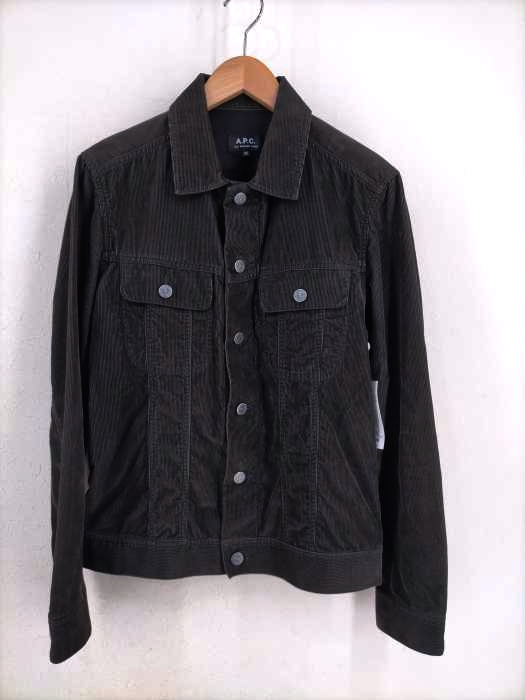 A.P.C.(アーペーセー) RUE MADAME PARIS コーデュロイGジャン メンズ アウター