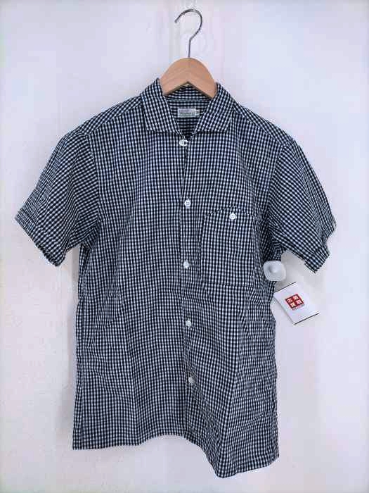 WAREHOUSE(ウェアハウス) DUCK DIGGER ギンガムチェック 開襟半袖シャツ メンズ トップス