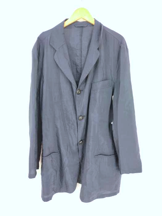 Giorgio Armani（ジョルジオアルマーニ） 3B シルク混テーラードジャケット メンズ アウター