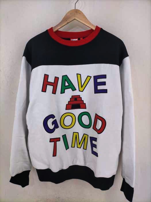 HAVE A GOOD TIME（ハブアグッドタイム） マルチカラープリントスウェット メンズ トップス