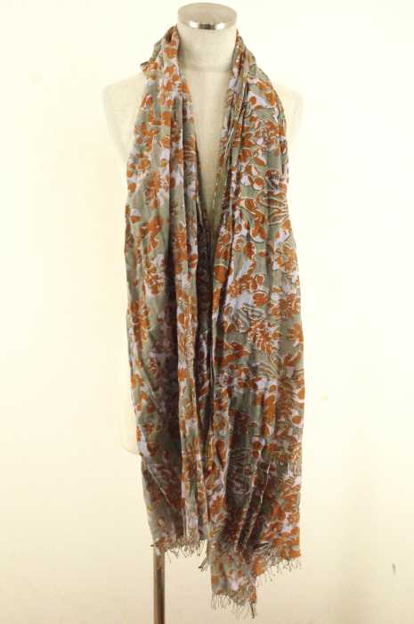 KHADI AND CO () 手織りコットンストール レディース ファッション雑貨
