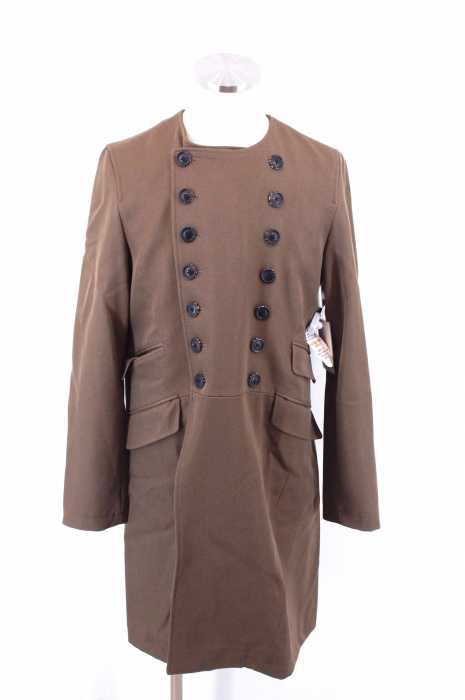 SHAREEF（シャリーフ） 15AW　WOOL KERSEY NO-COLLAR COAT　ウールコート メンズ アウター