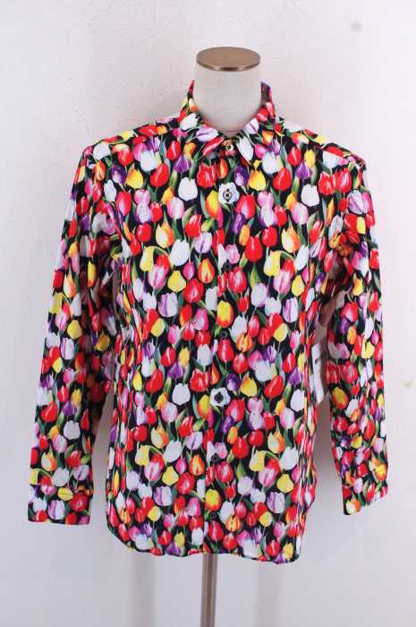 Paul Smith （ポールスミス） チューリップ柄ボタンダウンシャツ レディース トップス
