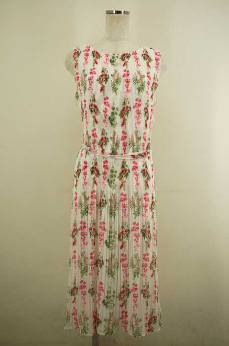 LAURA ASHLEY （ローラアシュレイ） 花柄ノースリーブワンピース レディース ワンピース