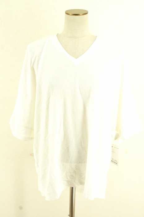 JOURNAL STANDARD relume (ジャーナルスタンダードレリューム) コットンVネックTシャツ レディース トップス