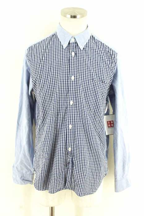 COMME des GARCONS HOMME （コムデギャルソンオム） ギンガムチェック切替シャツ メンズ トップス