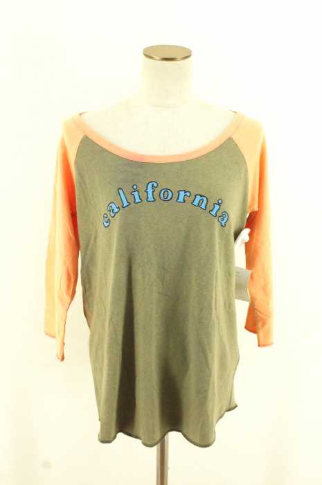 MILKFED. （ミルクフェド） californiaプリント ラグランTシャツ レディース トップス