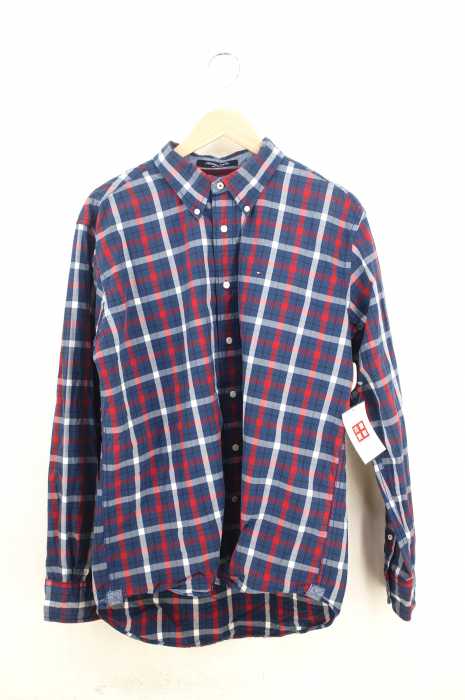 TOMMY HILFIGER （トミーヒルフィガー） 刺繍チェックシャツ メンズ トップス