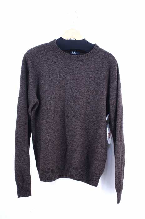 A.P.C. （アーペーセー） クルーネックニットセーター メンズ トップス