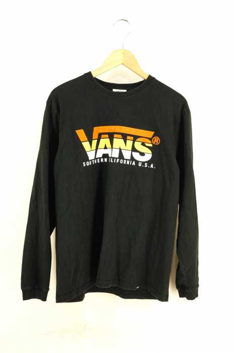 VANS （バンズ ） ロゴプリントロングスリーブTシャツ メンズ トップス