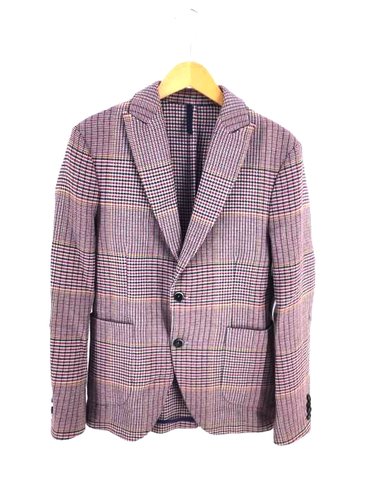 SISLEY（シスレー） 千鳥格子柄2Bテーラードジャケット メンズ アウター