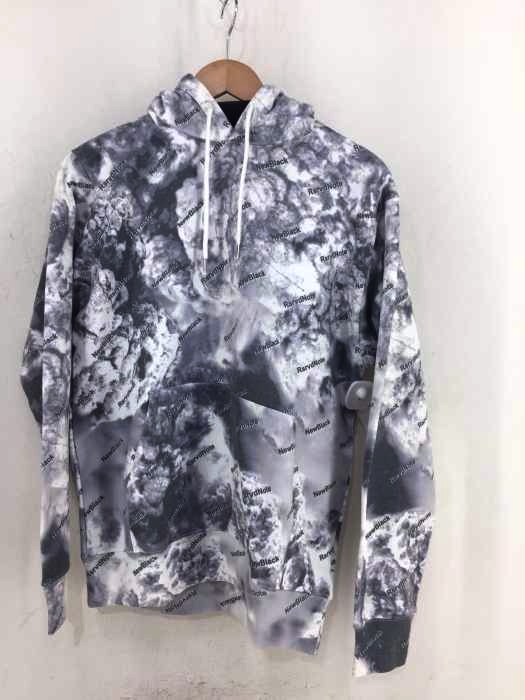 NEW BLACK() Breaking News Hoodie メンズ トップス
