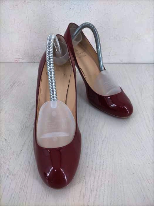 LANVIN en Bleu(ランバンオンブルー) エナメルヒールパンプス レディース シューズ