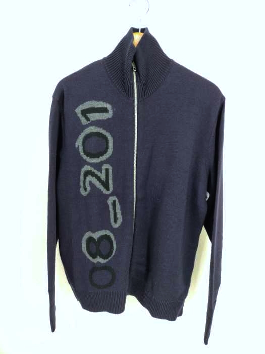 DIESEL BLACK GOLD（ディーゼルブラックゴールド） ジップアップハイネックニット メンズ トップス