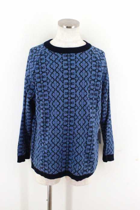 MIN (マイン) SYNTHESE SWEATER 総柄スウェット メンズ トップス