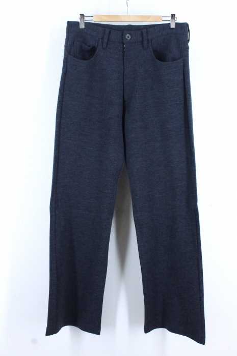 Yohji Yamamoto（ヨウジヤマモト） ウールストレッチストレートパンツ メンズ パンツ