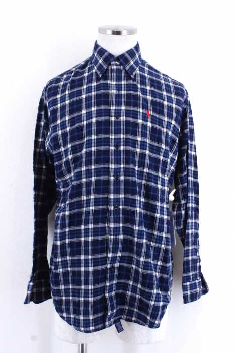 RALPH LAUREN （ラルフローレン） チェック柄コットンシャツ メンズ トップス