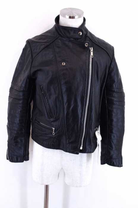 The leather shop() レザーダブルライダースジャケット メンズ アウター