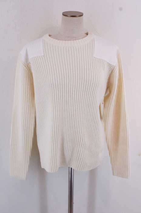 CLANE （クラネ） MILITARY　PATCH　KNIT ミリタリーパッチニット レディース トップス