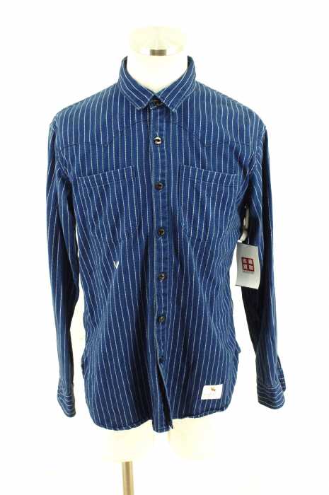 NEIGHBORHOOD (ネイバーフッド) 15SS HIGH-LINER C-SHIRT ストライプシャツ メンズ トップス
