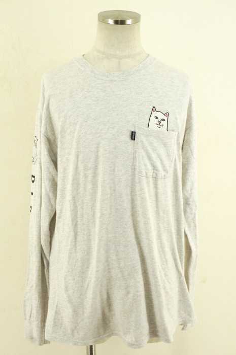 RIPNDIP （） Lord Nermal  ロングスリーブTシャツ メンズ トップス