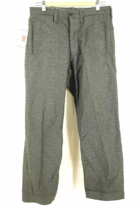 JOURNAL STANDARD J.S HOMESTEAD （ジャーナルスタンダードホームステッド） DISCHARGEPRINTUSWIDE PT　ストライプワイドシルエットパンツ メンズ パンツ