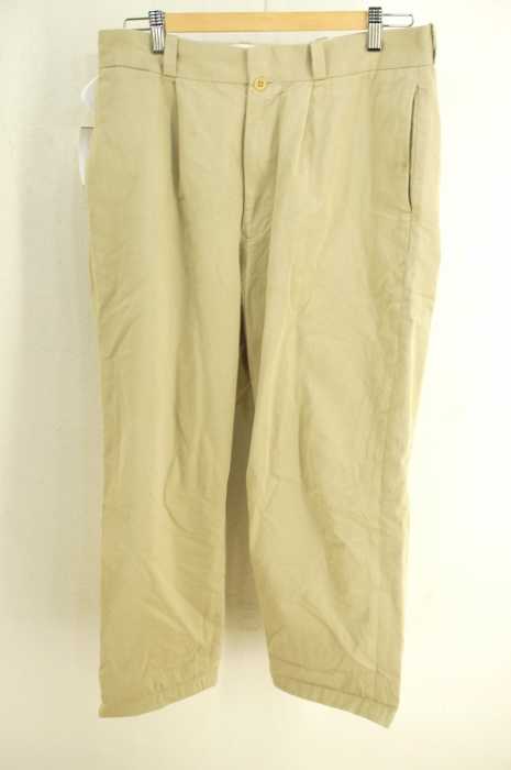 YAECA （ヤエカ） Chino Cloth Pants ワイドチノパンツ メンズ パンツ