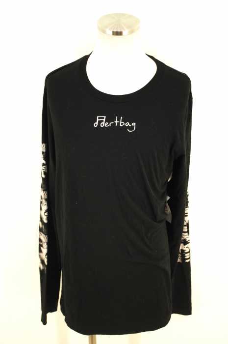 dertbag (ダートバッグ) 袖プリントロングTシャツ メンズ トップス