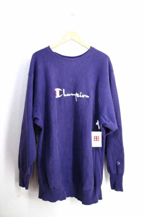 Champion （チャンピオン） 90s REVERSEWEAVE ロゴ刺繍スウェット メンズ トップス