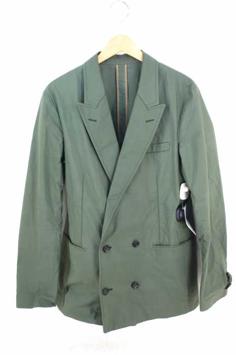 tim.（ティム） Double breasted Pajama Jacket ダブルブレステッドパジャマジャケット シルク混 タ イプライター メンズ アウター