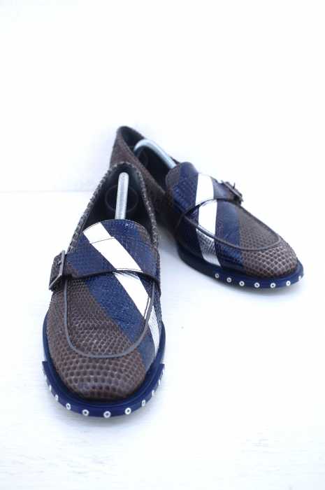 LANVIN （ランバン） 型押し ローファー メンズ シューズ