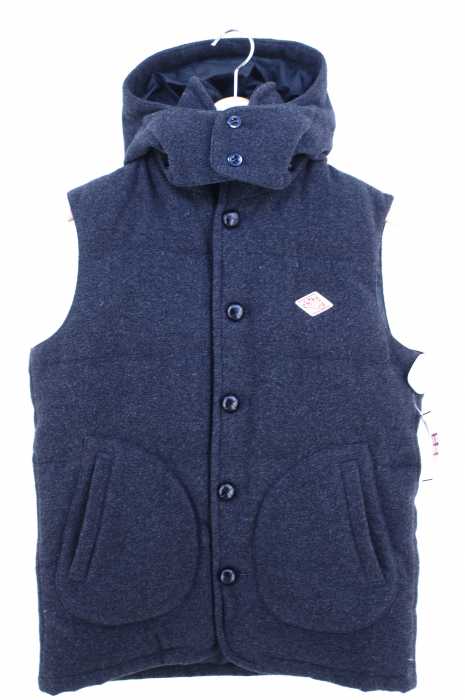 DANTON × BEAMS（ダントン ビームス） ウールダウンベスト メンズ アウター