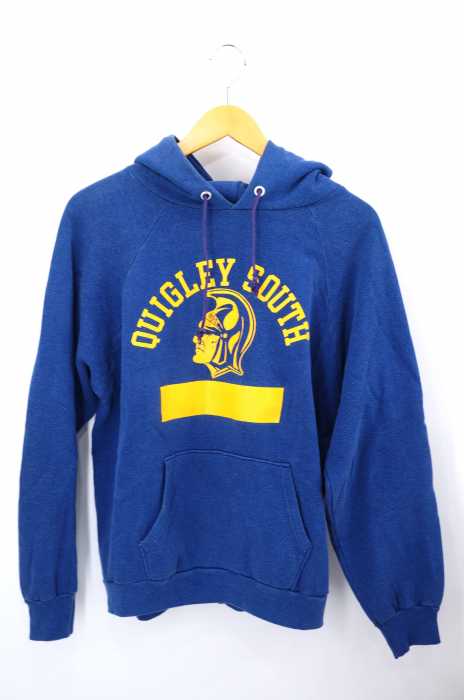 Champion （チャンピオン） USA製 80S プリントプルオーバーパーカー メンズ トップス