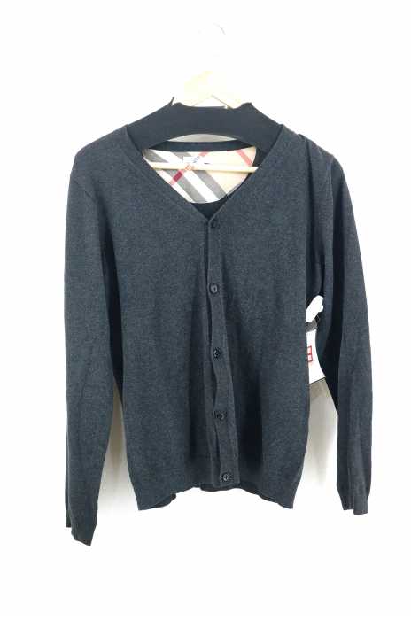 BURBERRY CHILDREN(バーバリーチルドレン) ロゴ刺繍ニットカーディガン レディース トップス