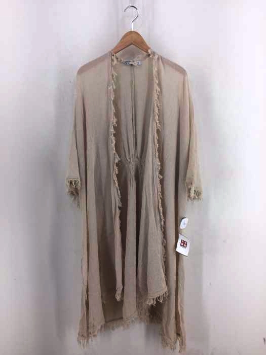 ZARA（ザラ） コットン　リネン　ロングカーディガン レディース トップス