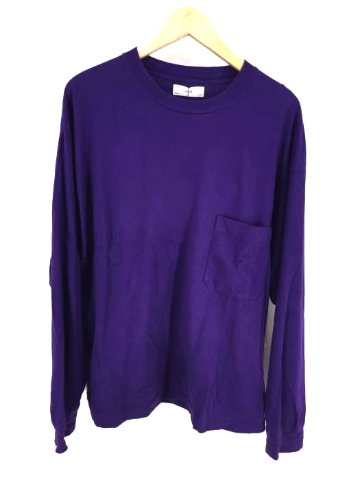 unfil（アンフィル） 19AW cotton flannel jersey long sleeve Tee メンズ トップス