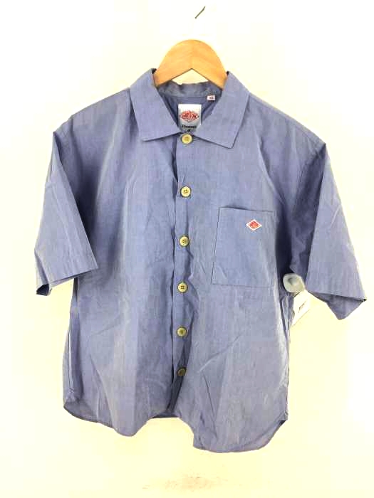 DANTON（ダントン） コットン半袖ボタンシャツ メンズ トップス