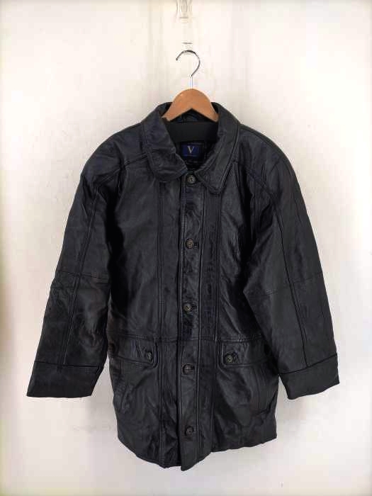 USED古着（ユーズドフルギ） Calro Valentino シープスキンハーフコート メンズ アウター