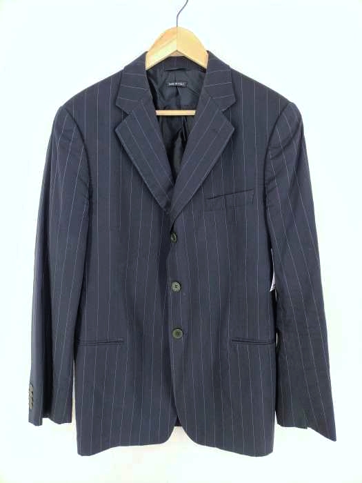 Giorgio Armani（ジョルジオアルマーニ） ストライプ柄 テーラードジャケット メンズ アウター