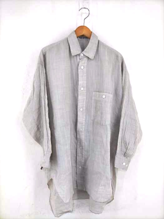 ISSEY MIYAKE（イッセイミヤケ） 90S 95SS リネンロングシャツ メンズ トップス