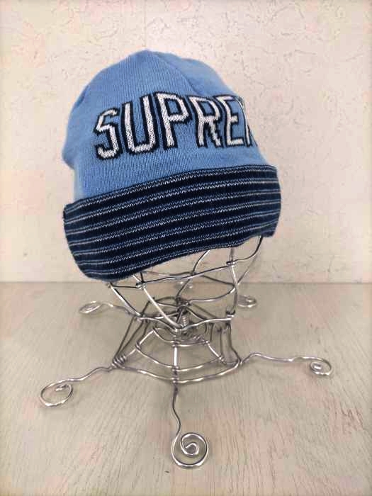 Supreme（シュプリーム） ロゴ入りニット帽 メンズ 帽子