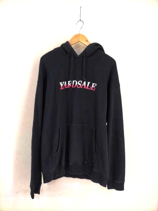 YARDSAL E(ヤードセー ル) ロゴプリントパーカースウェット メンズ トップス