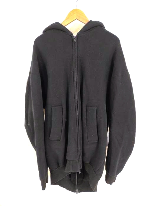 Ys（ワイズ） 18AW バックジップオープン ダブルジップパーカースウェット レディース トップス