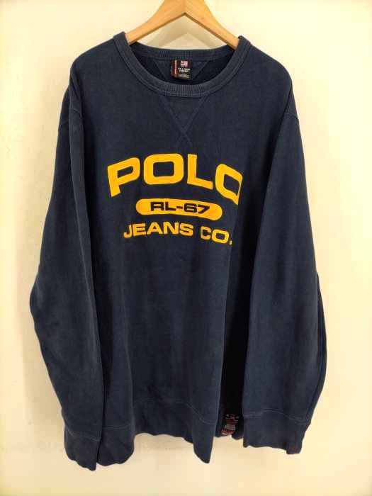 POLO JEANS COMPANY RALPH LAUREN（ポロジーンズカンパニーラルフローレン） ロゴ刺繍スウェット メンズ トップス