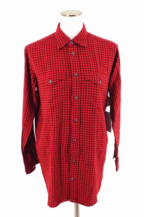 RALPH LAUREN （ラルフローレン） タータンチェックエルボーパッチ付きボタンシャツ レディース トップス