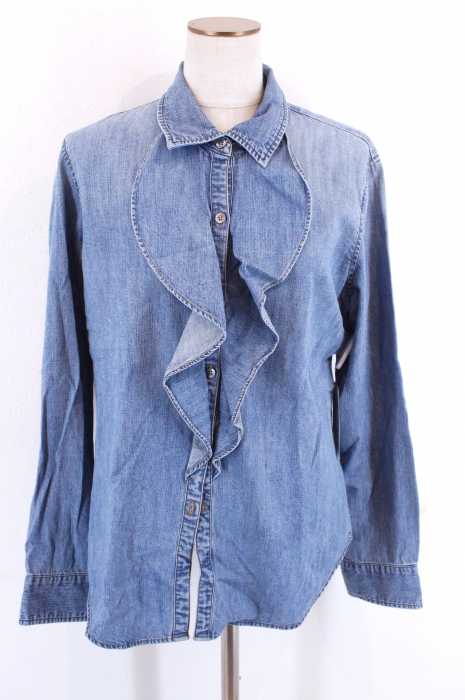 LAUREN JEANS RALPH LAUREN（ローレンジーンズ ラルフローレン） フロントデザインデニムボタンダウンシャツ メンズ トップス