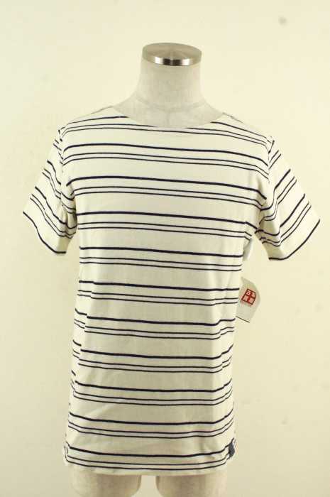 Simplicite + PANTONE UNIVERSE (シンプリシテェ) ボーダーカットソー Tシャツ メンズ トップス