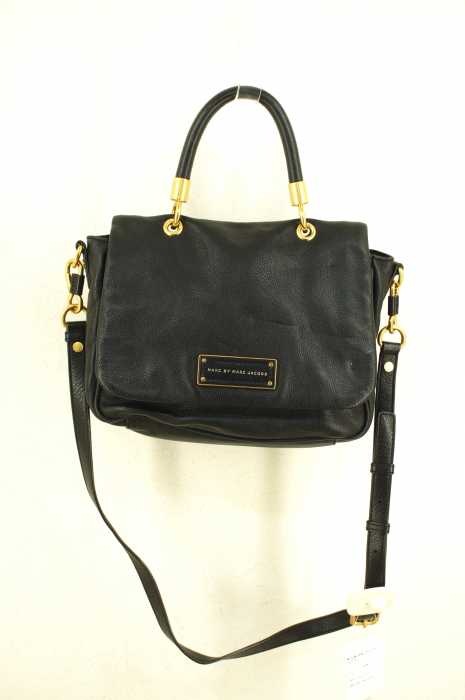Marc by Marc Jacobs (マークバイマークジェイコブス) ロゴプレート レザー レディース バッグ
